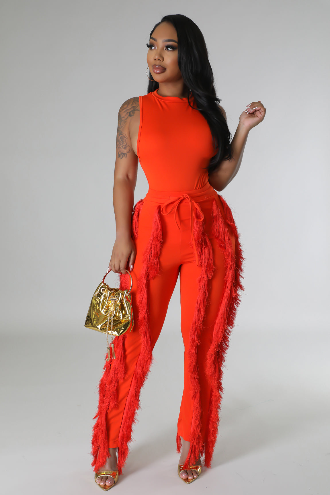 Stacy Bodysuit Pants Set